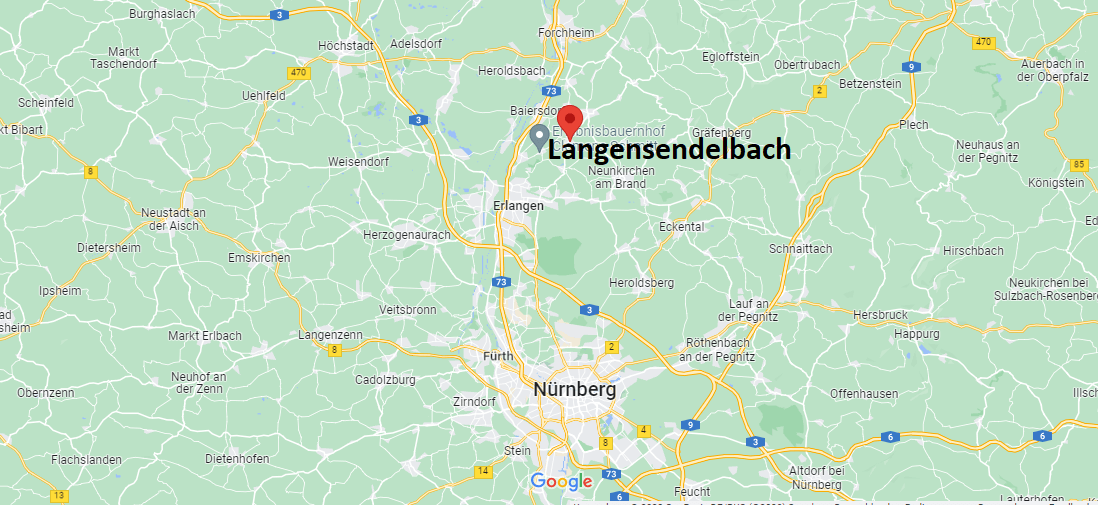 Wo ist Langensendelbach