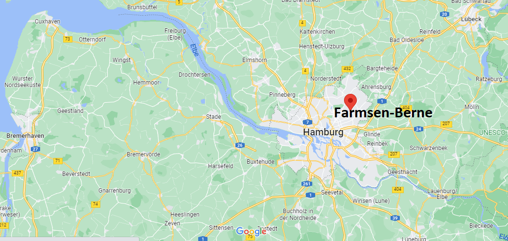 Wo liegt Farmsen-Berne