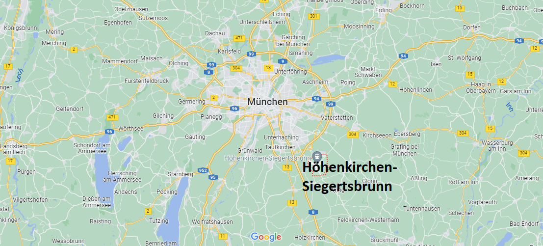 Wo liegt Höhenkirchen-Siegertsbrunn