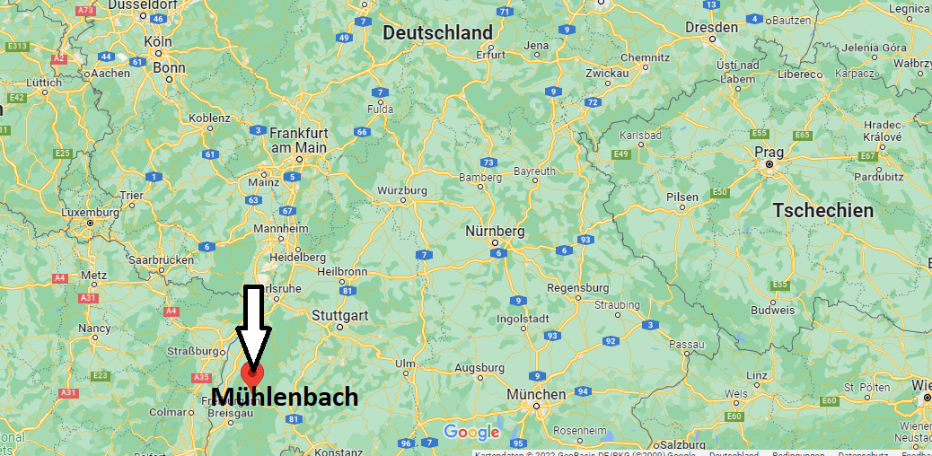 Wo liegt Mühlenbach