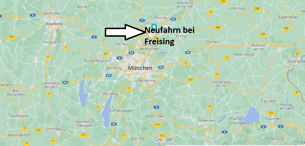 Wo liegt Neufahrn bei Freising