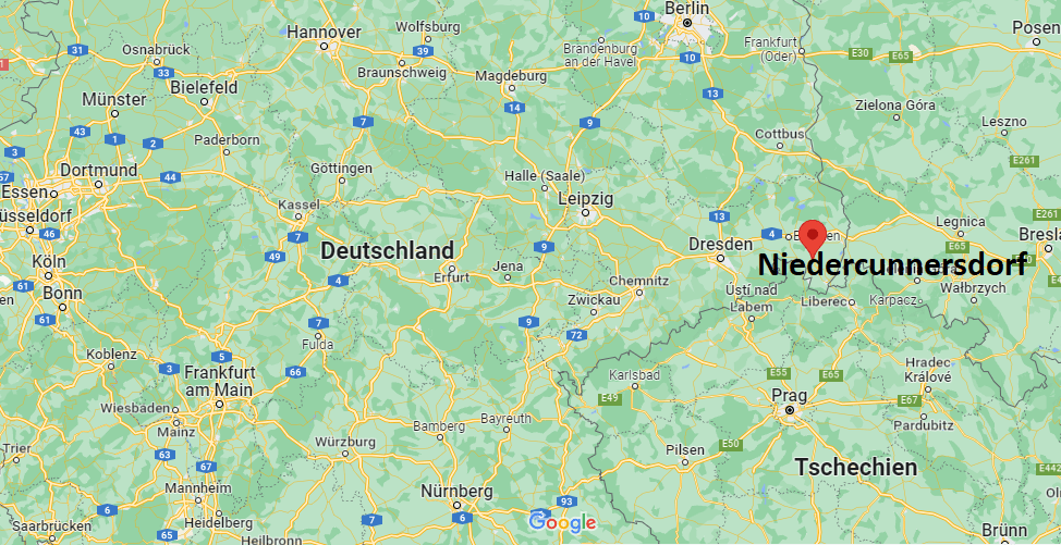 Wo liegt Niedercunnersdorf