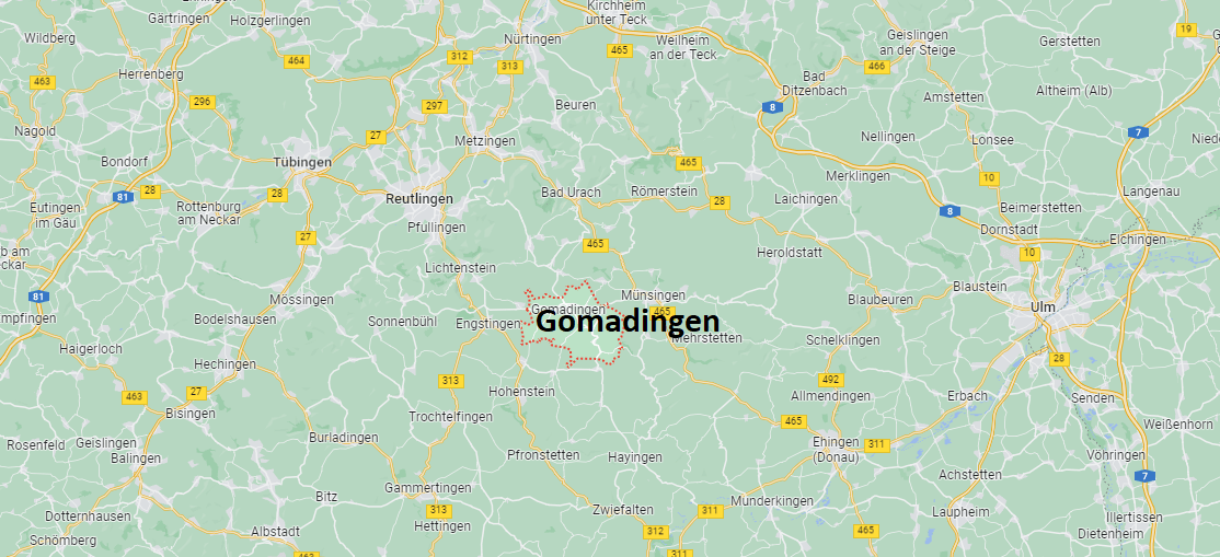 Wo ist Gomadingen