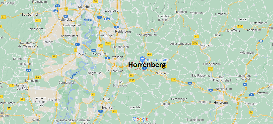 Wo ist Horrenberg