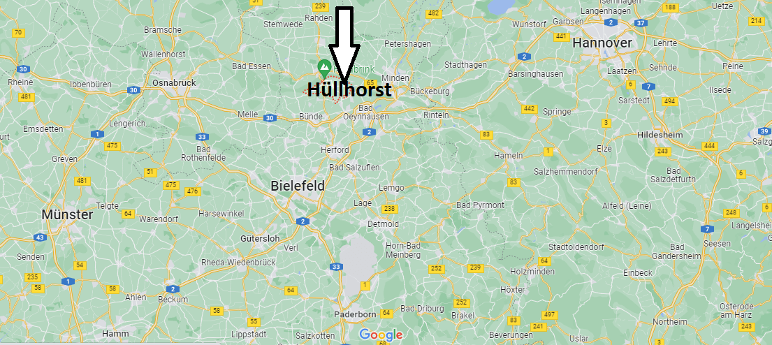 Wo ist Hüllhorst
