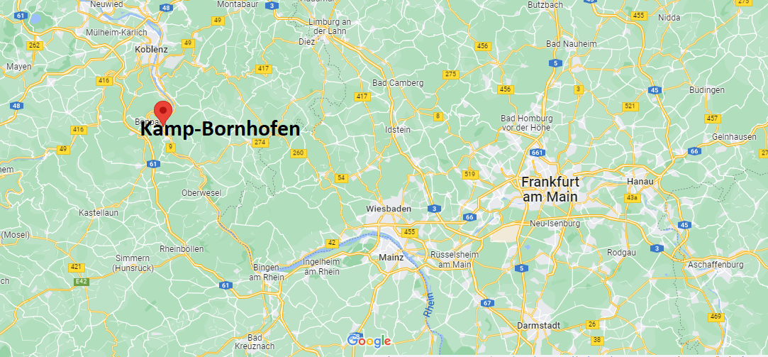 Wo ist Kamp-Bornhofen