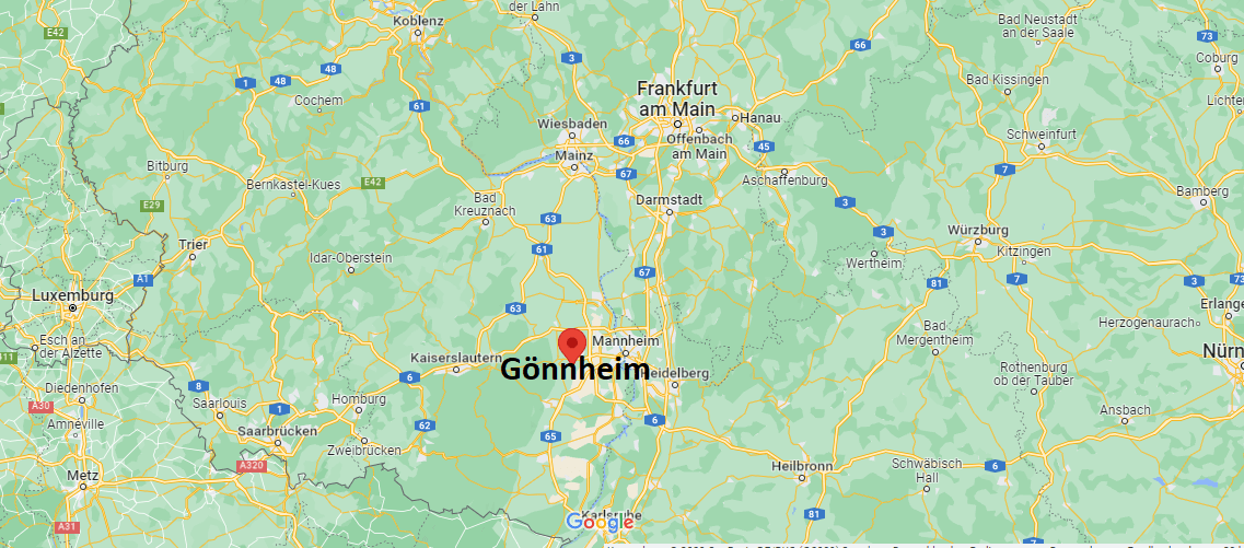 Wo liegt Gönnheim