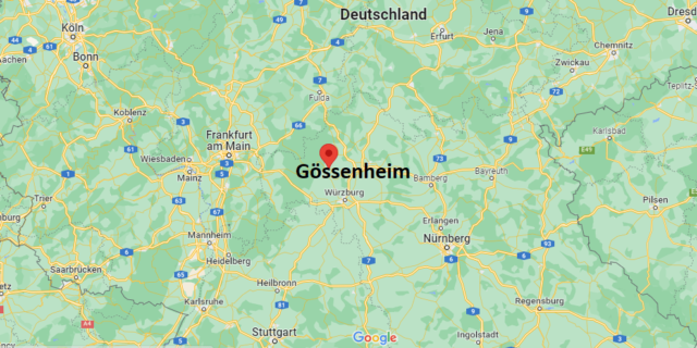 Wo liegt Gössenheim