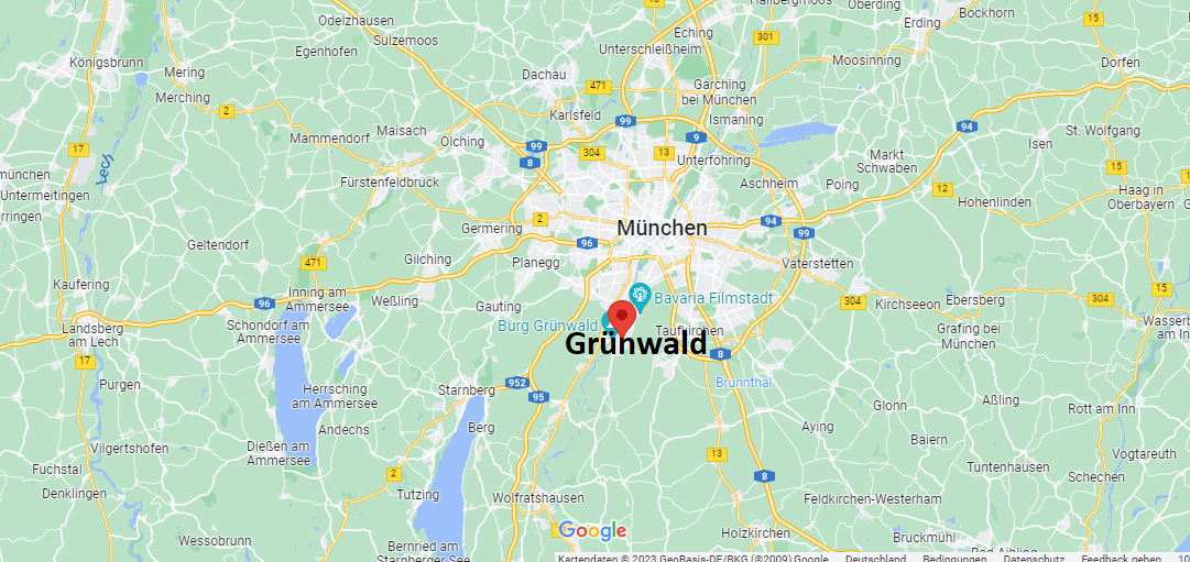 Wo liegt Grünwald