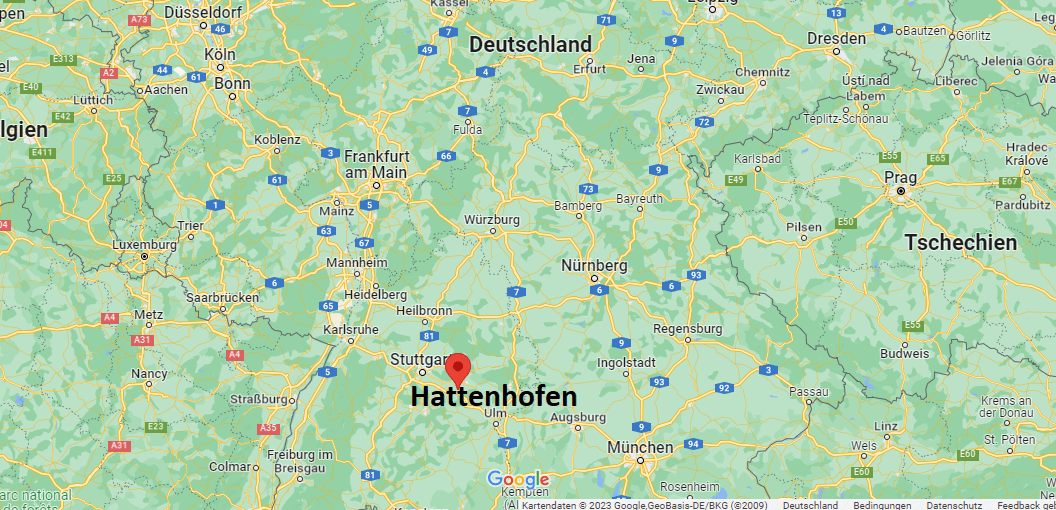 Wo liegt Hattenhofen
