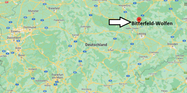 Wo liegt Bitterfeld-Wolfen