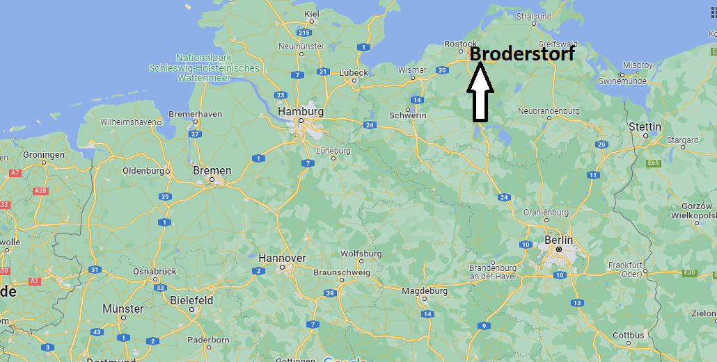 Wo liegt Broderstorf