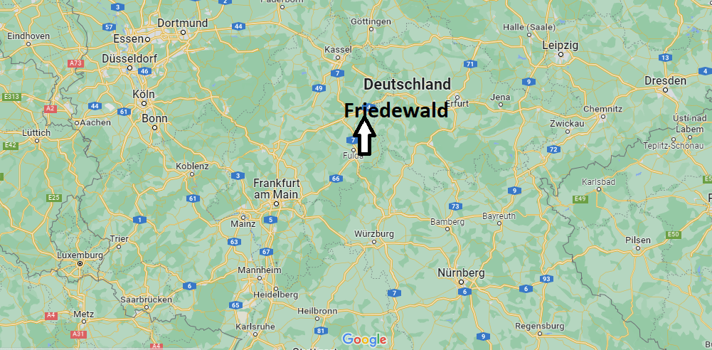 Wo liegt Friedewald