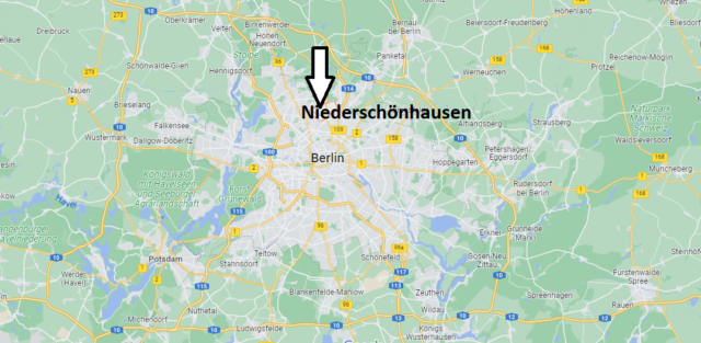 Wo liegt Niederschönhausen