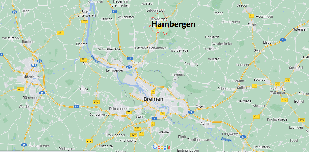 Wo ist Hambergen
