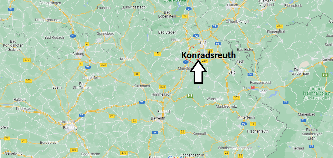 Wo ist Konradsreuth
