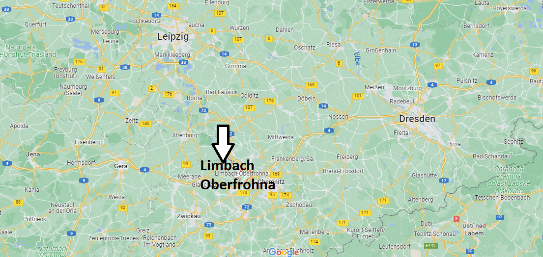 Wo ist Limbach-Oberfrohna