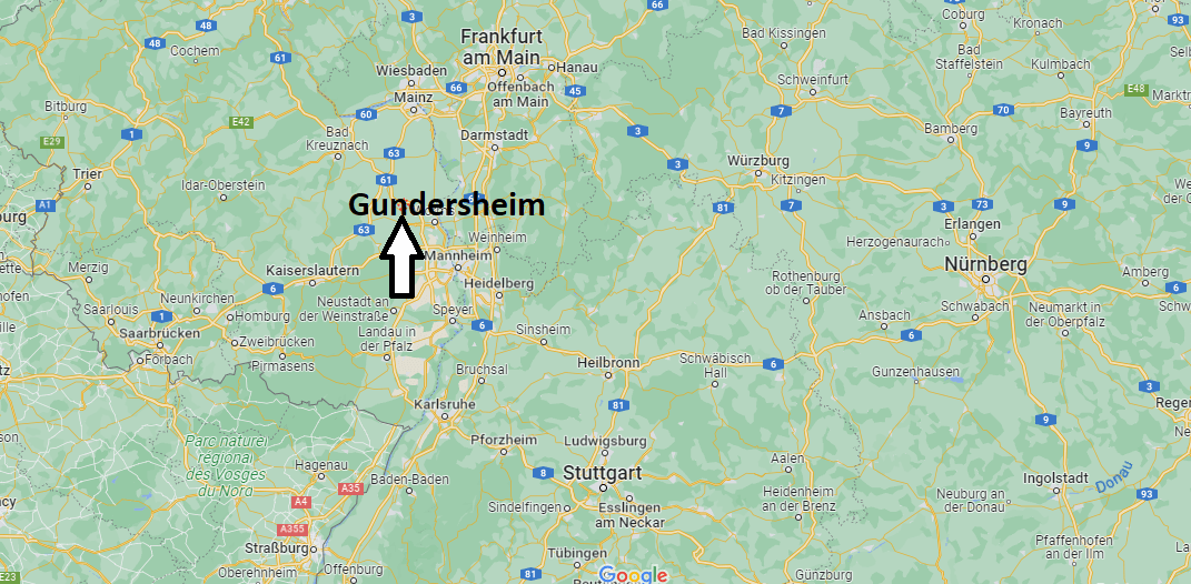 Wo liegt Gundersheim