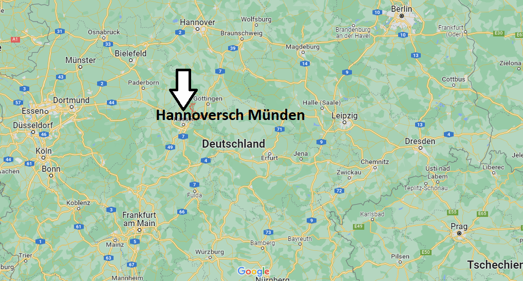 Wo liegt Hannoversch Münden