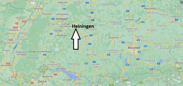 Wo liegt Heiningen