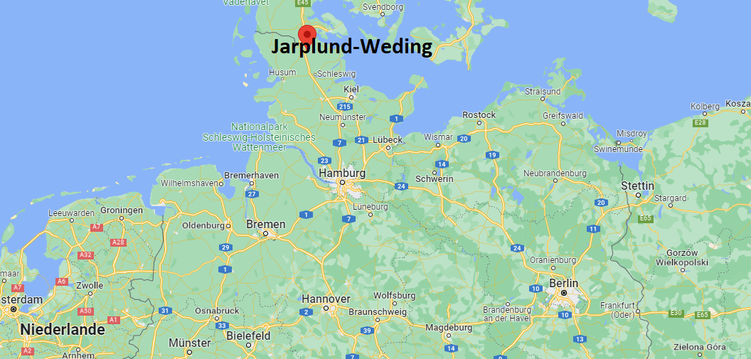 Wo liegt Jarplund-Weding