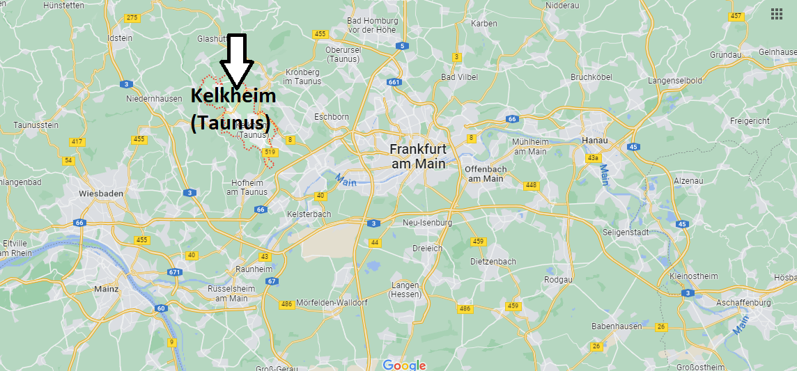 Wo liegt Kelkheim (Taunus)