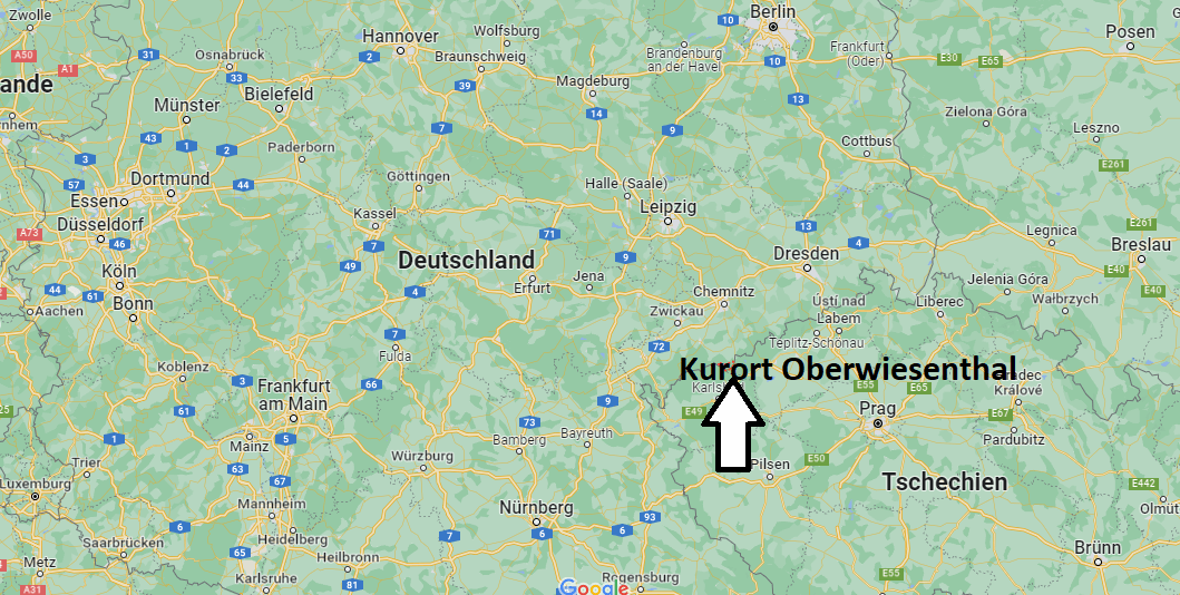 Wo liegt Kurort Oberwiesenthal