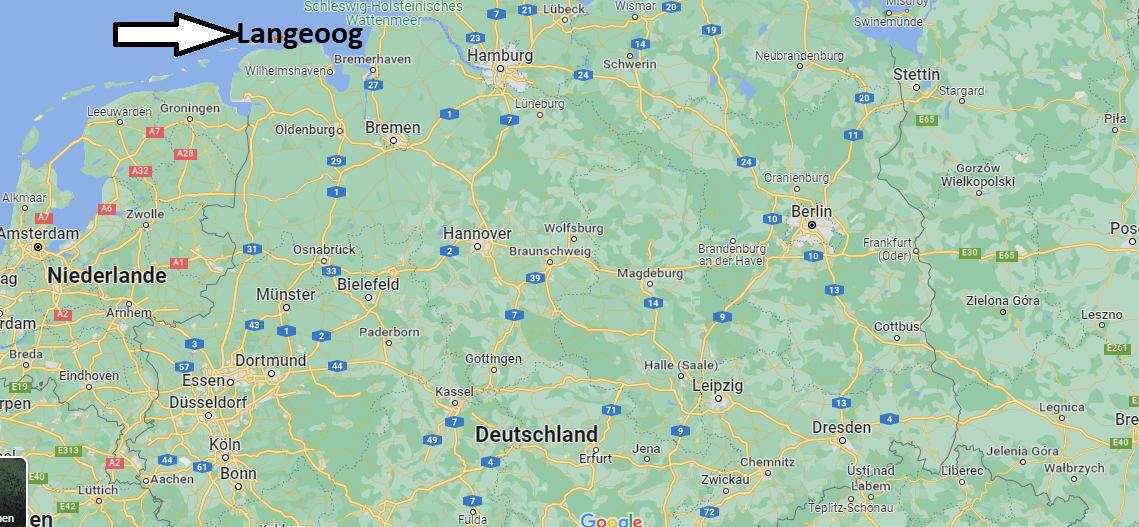 Wo liegt Langeoog