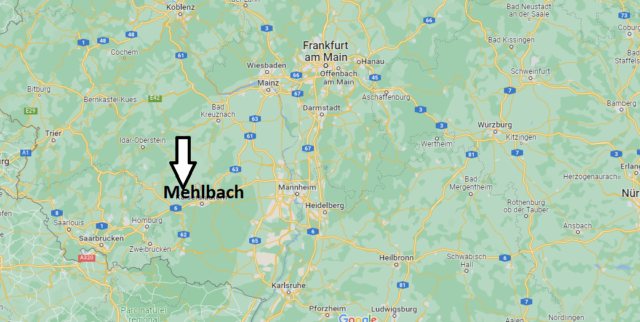 Wo liegt Mehlbach
