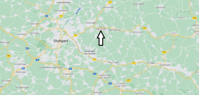 Wo liegt Weinstadt-Endersbach