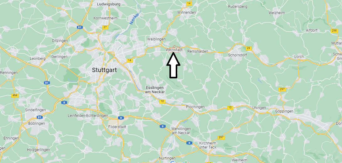 Wo liegt Weinstadt-Endersbach