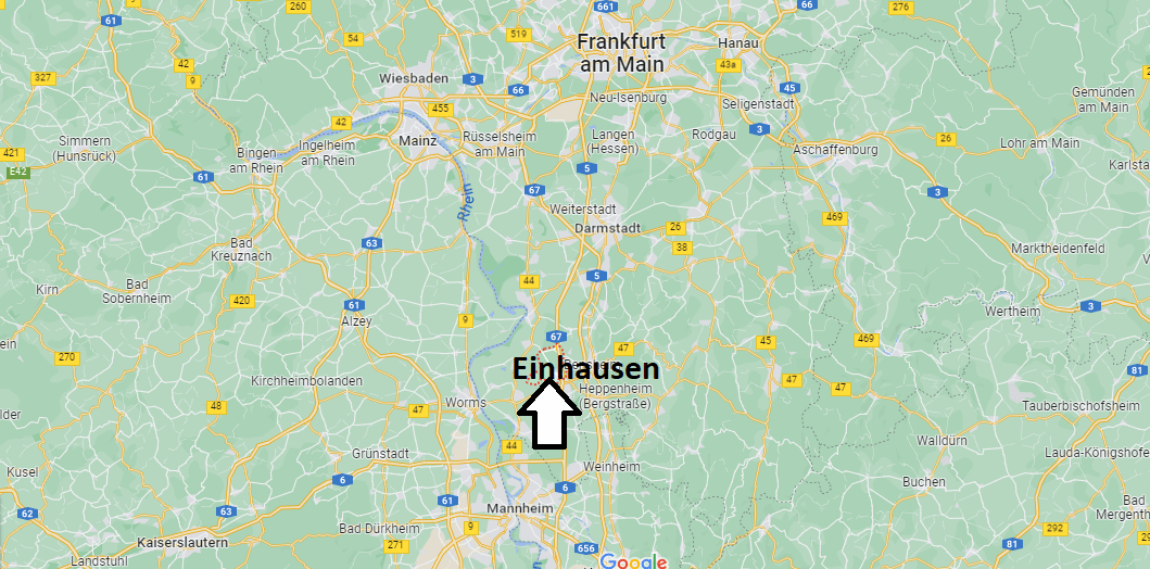 Wo ist Einhausen