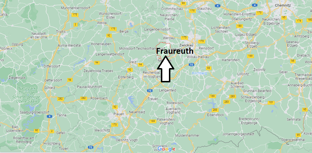 Wo ist Fraureuth