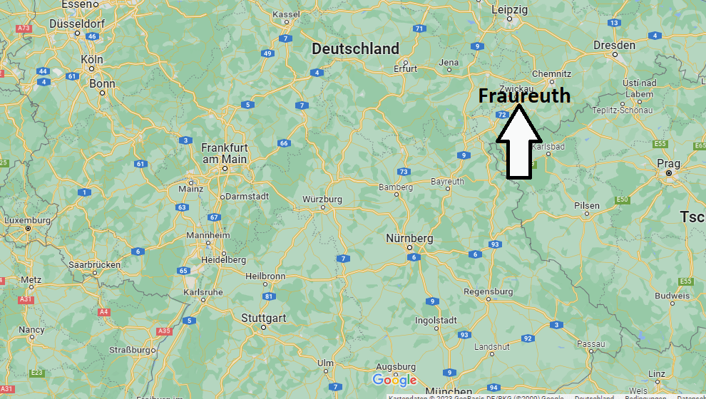 Wo liegt Fraureuth