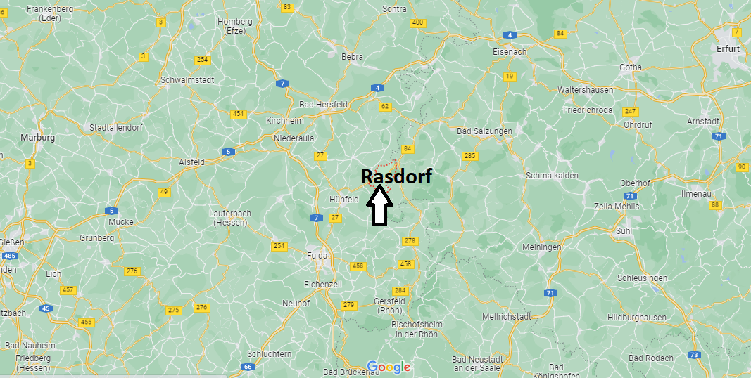 Wo ist Rasdorf
