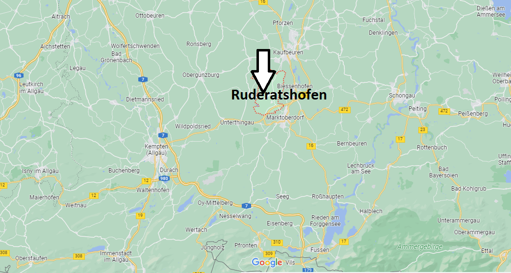 Wo ist Ruderatshofen