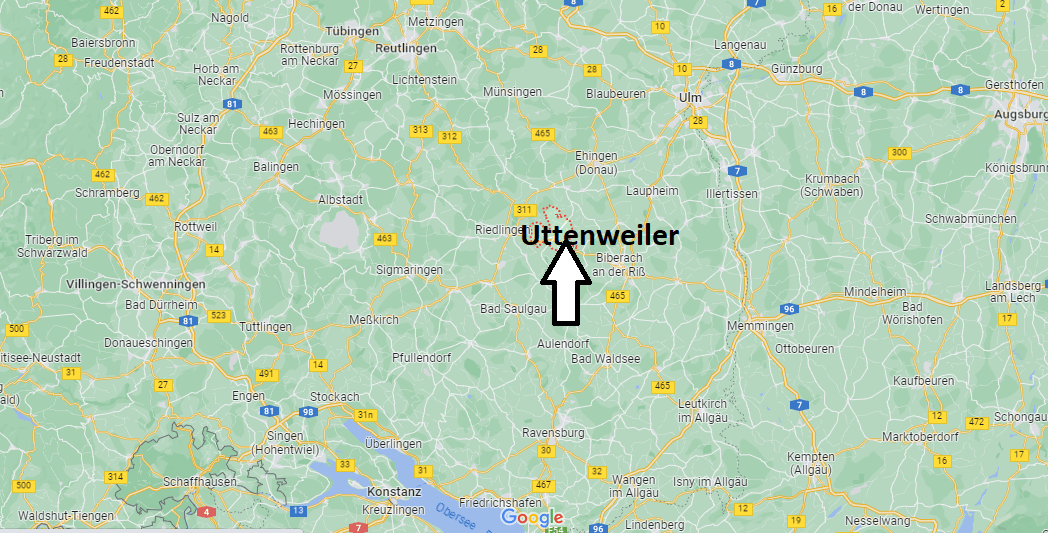 Wo ist Uttenweiler