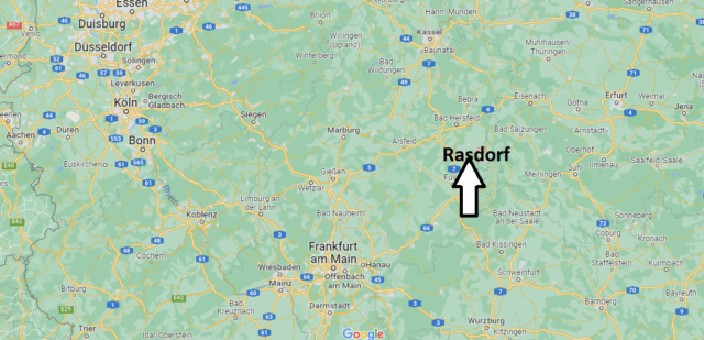 Wo liegt Rasdorf