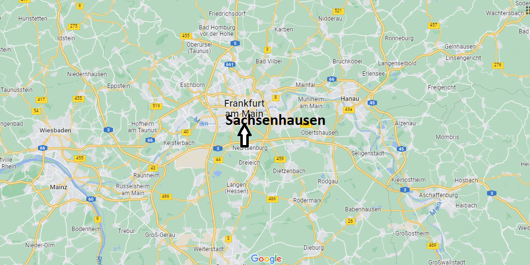 Wo liegt Sachsenhausen