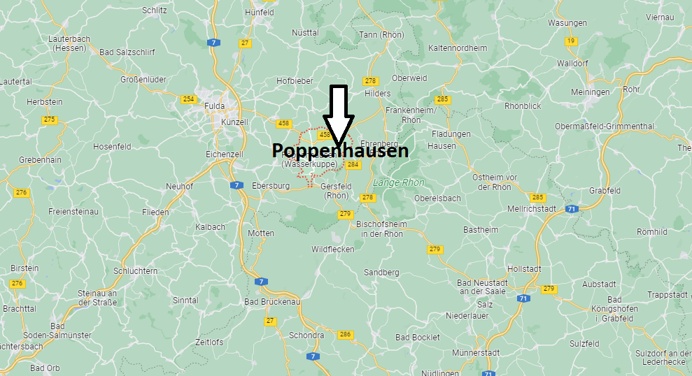 Wo ist Poppenhausen