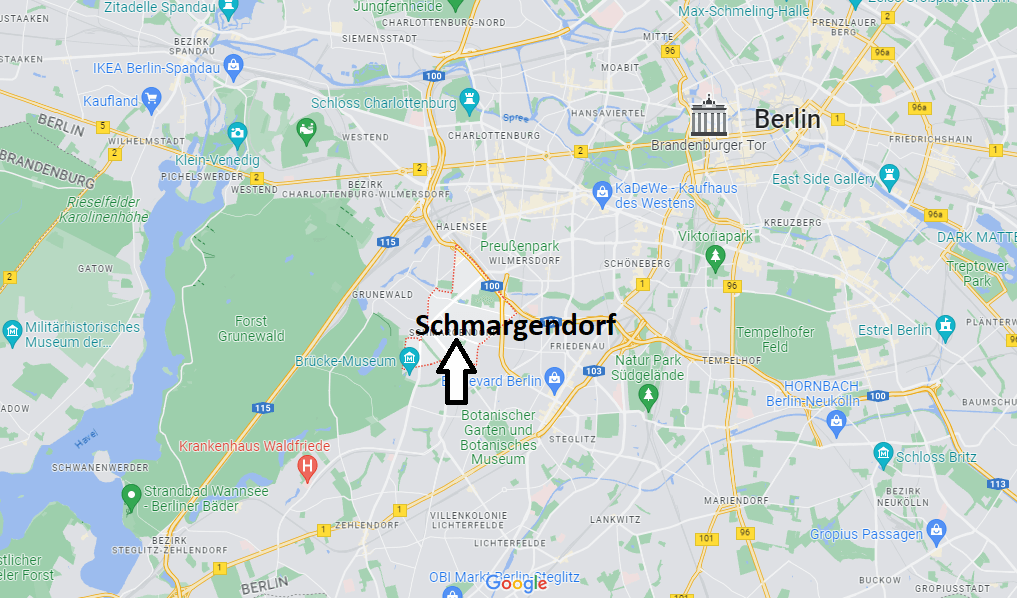 Wo ist Schmargendorf