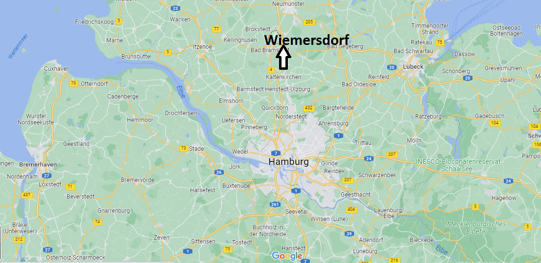 Wo ist Wiemersdorf