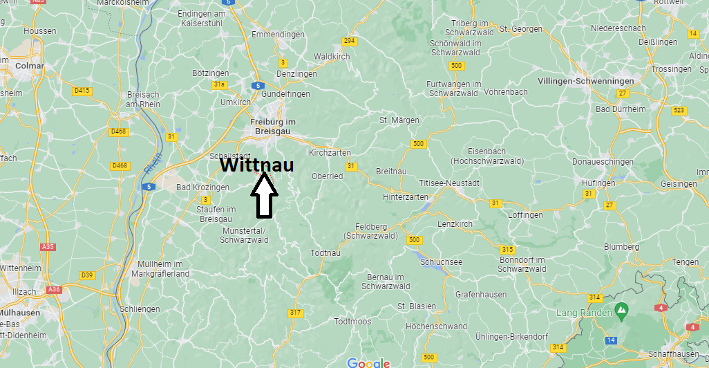 Wo ist Wittnau