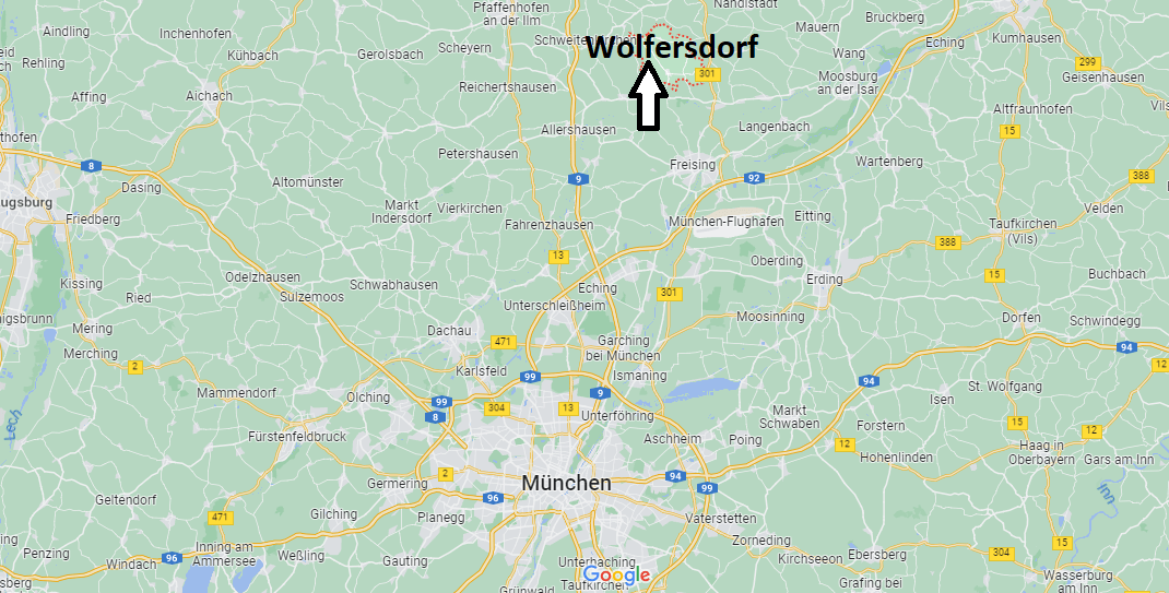 Wo ist Wolfersdorf
