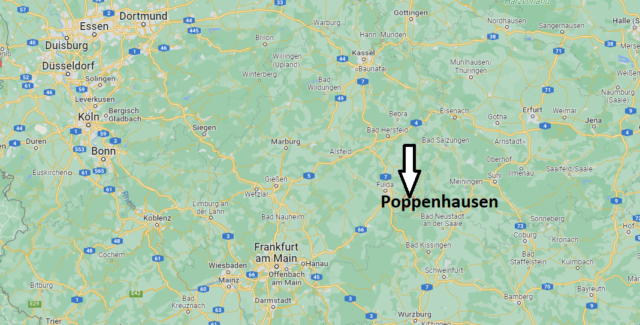 Wo liegt Poppenhausen