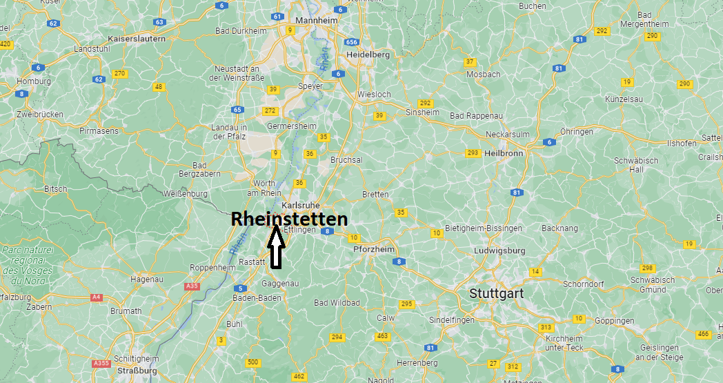 Wo liegt Rheinstetten