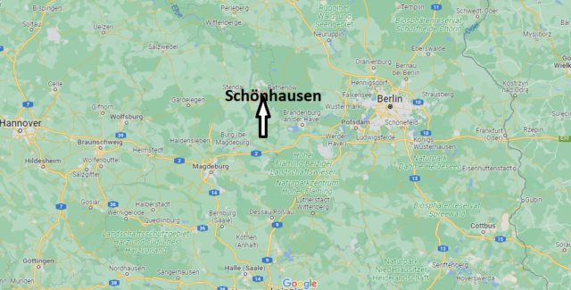 Wo liegt Schönhausen