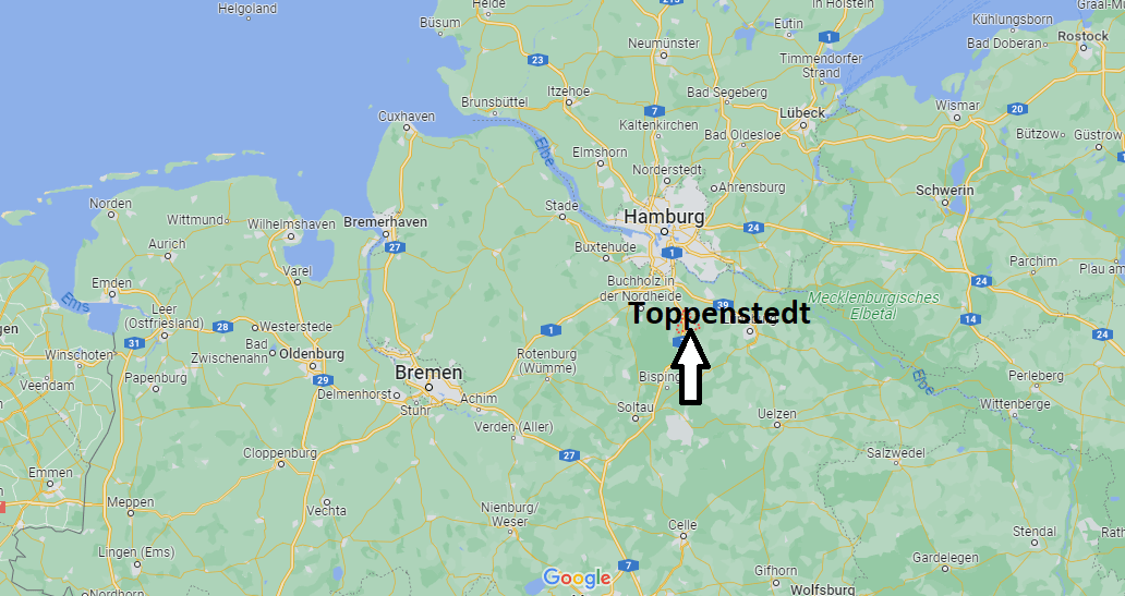 Wo liegt Toppenstedt