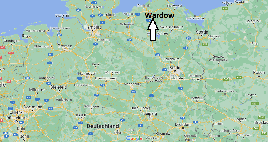 Wo liegt Wardow