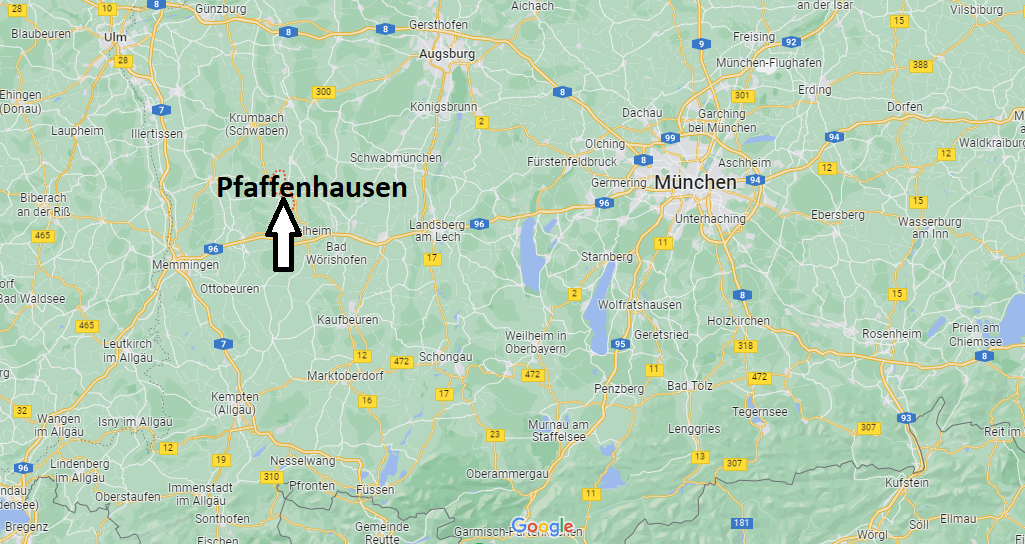 Wo ist Pfaffenhausen
